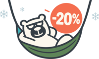 - 20% Eröffnungsrabatt
